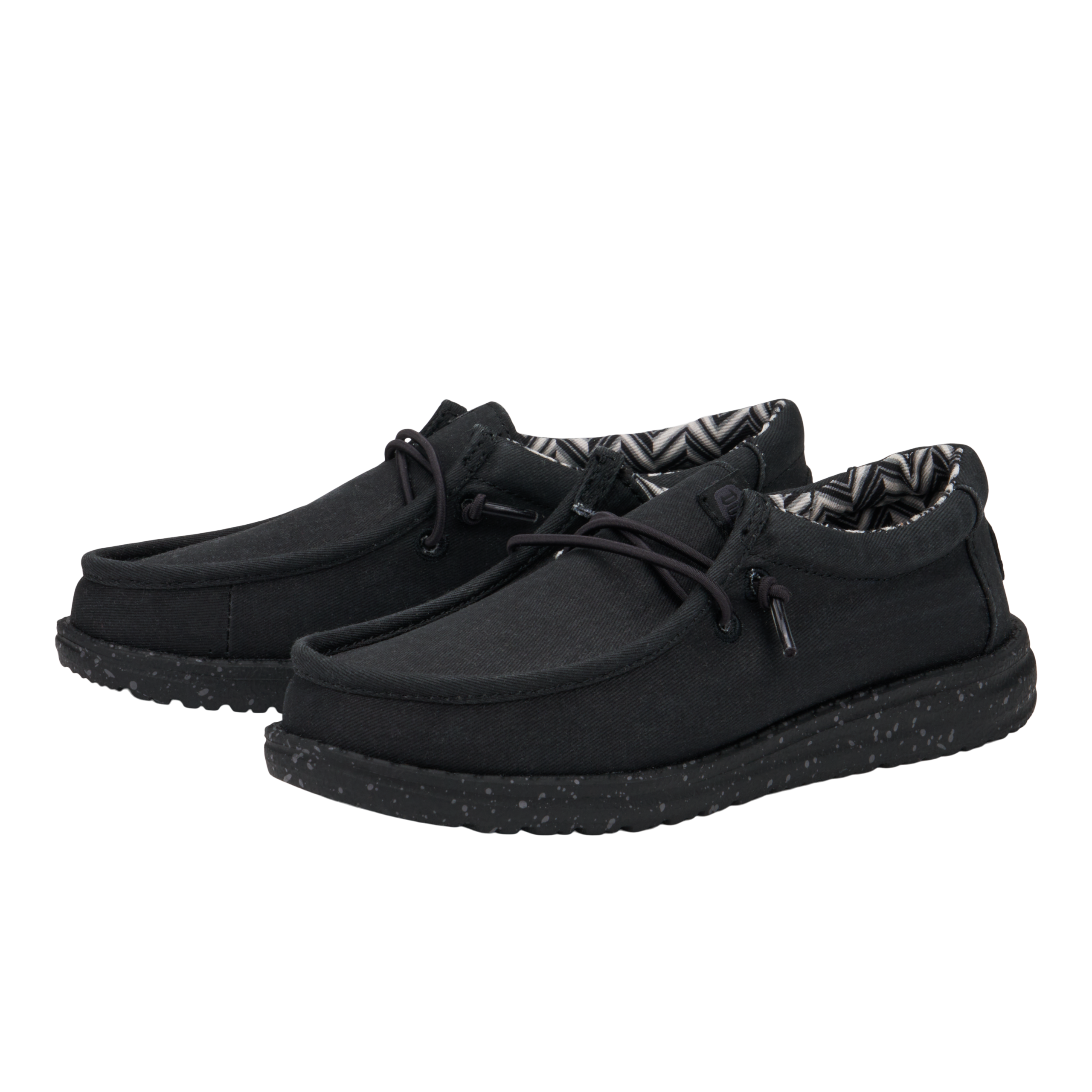 Wally Youth Stretch Canvas - Black/Black - Image 2