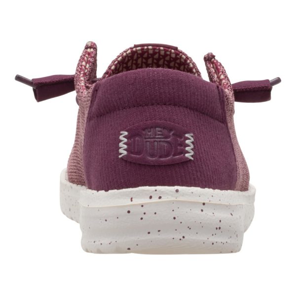 Wendy Stretch Sox - Burgundy