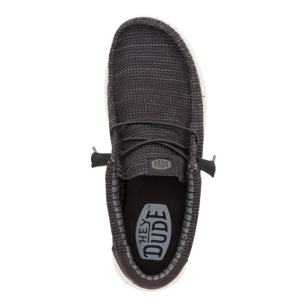 Wally Stretch Sox Wide - Black/White