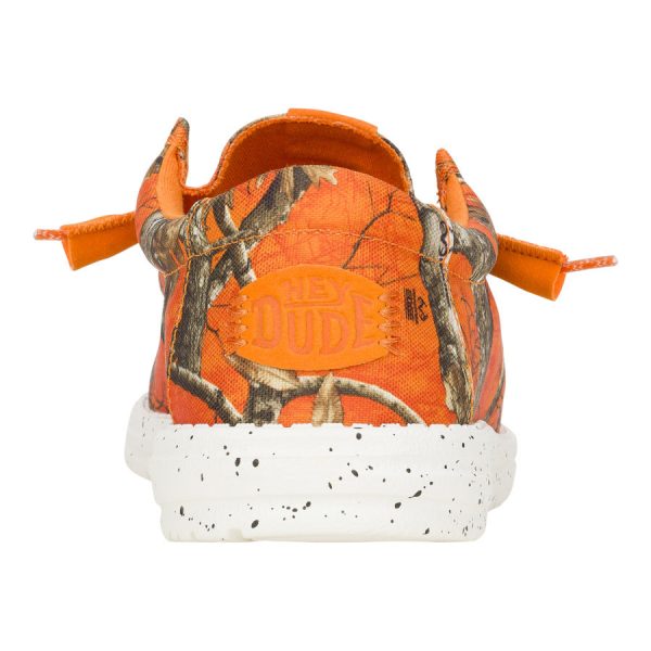 Wally Realtree Edge Colors - Orange Hunting Camo