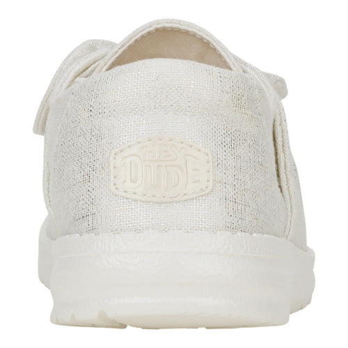 Wendy Bow Shimmer - Metallic Silver - Image 5