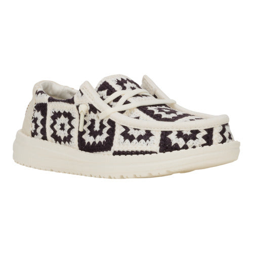 Wendy Youth Cottage Crochet - Black/Multi - Image 7