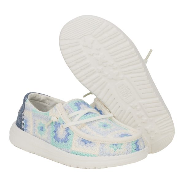 Wendy Youth Cottage Crochet - Bay Blue/Multi