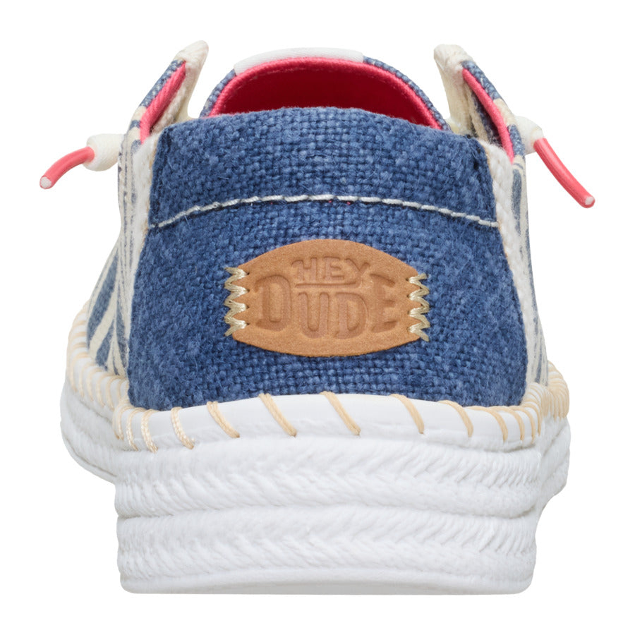Wendy Espadrille Coast - Navy/White - Image 5