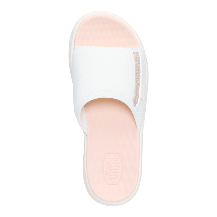 Tide Espadrille Slide - Off White/Tan - Image 6