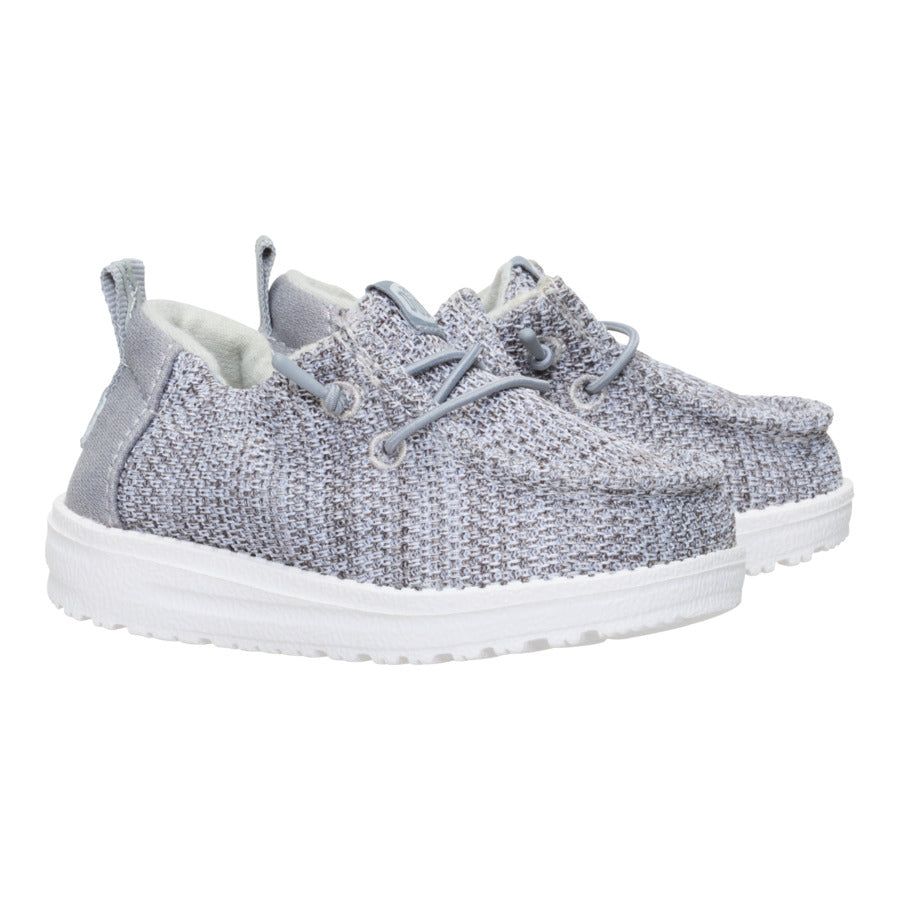 LilDude Slip On Core - Grey/White - Image 2