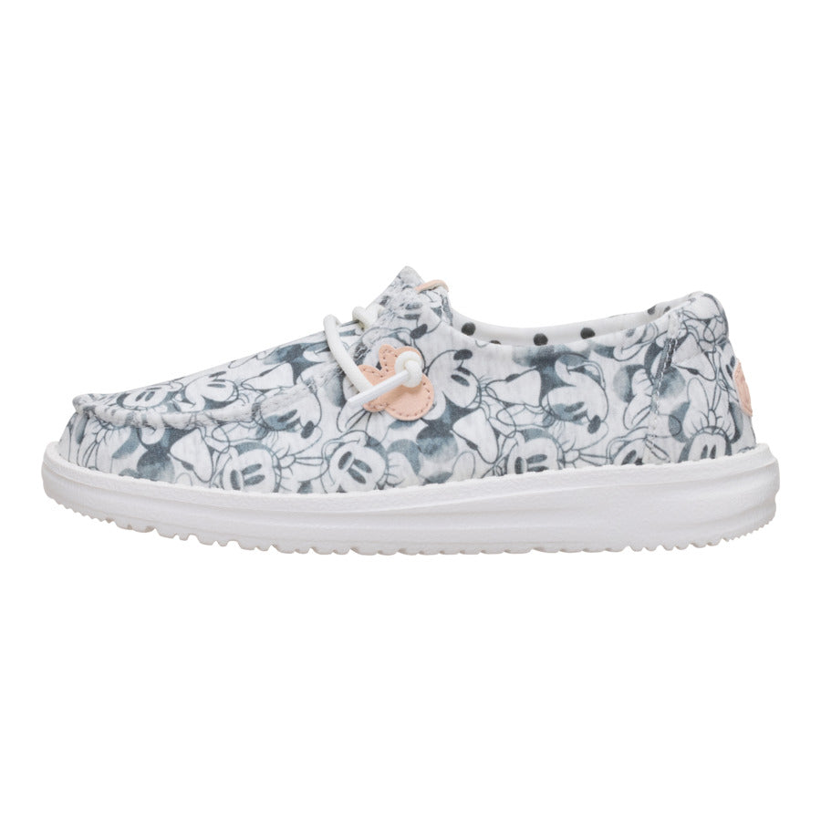 Disney Minnie Mouse Print Wendy Youth - Grey Multi
