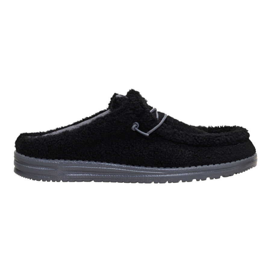 Wally Slip Sherpa - Black - Image 8