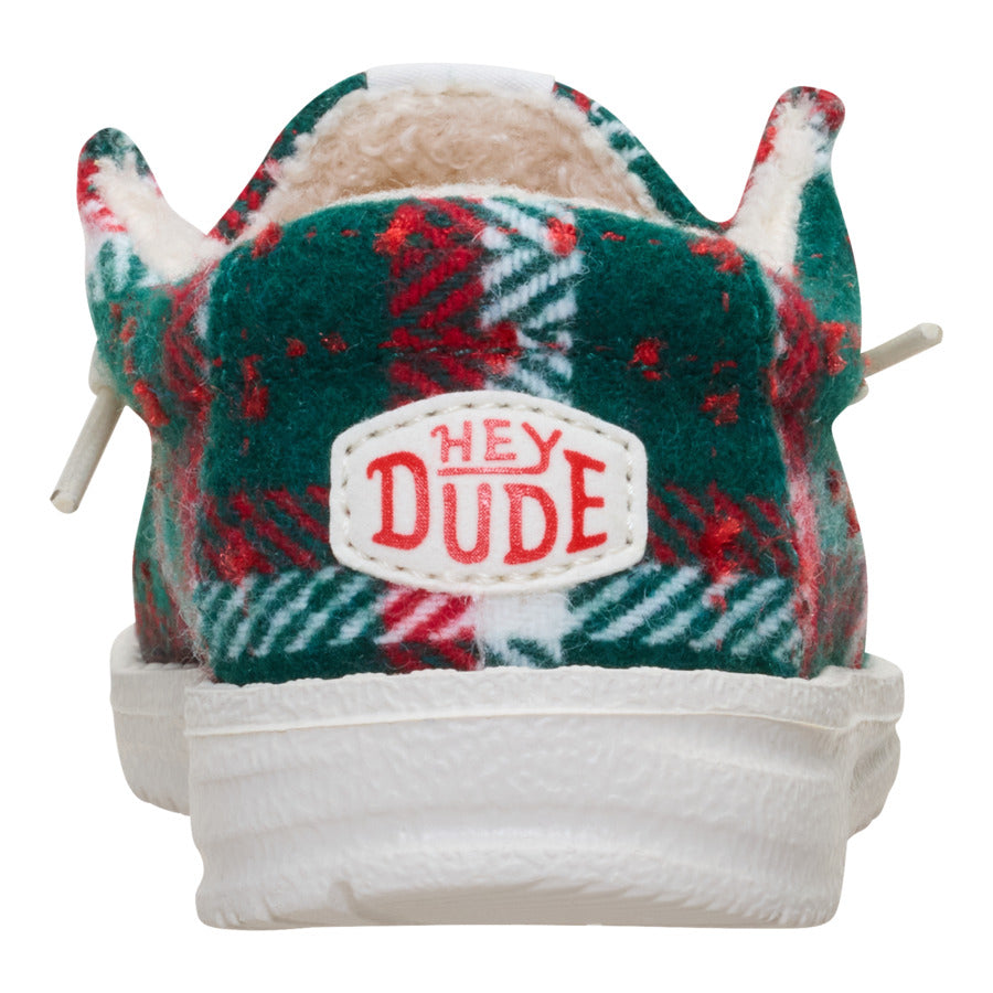 Wally Toddler Confetti Plaid Cozy - Red/Green/Multi - Image 5