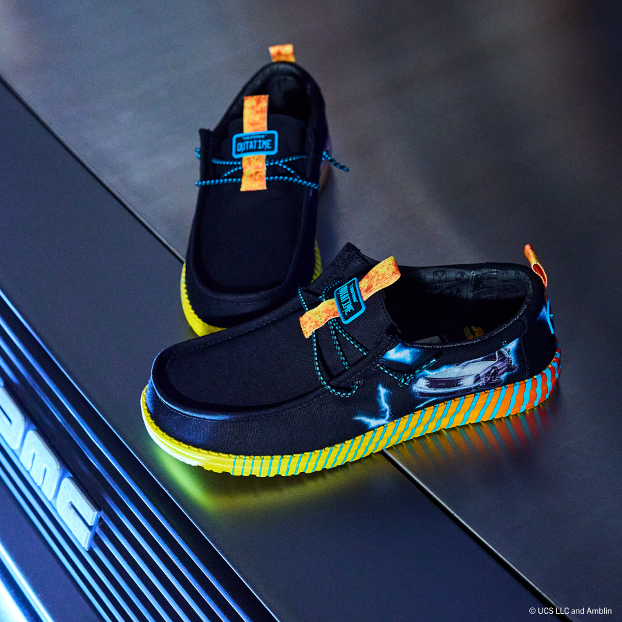 Wally Back To The Future Time Machine - Black/Multi - Image 2