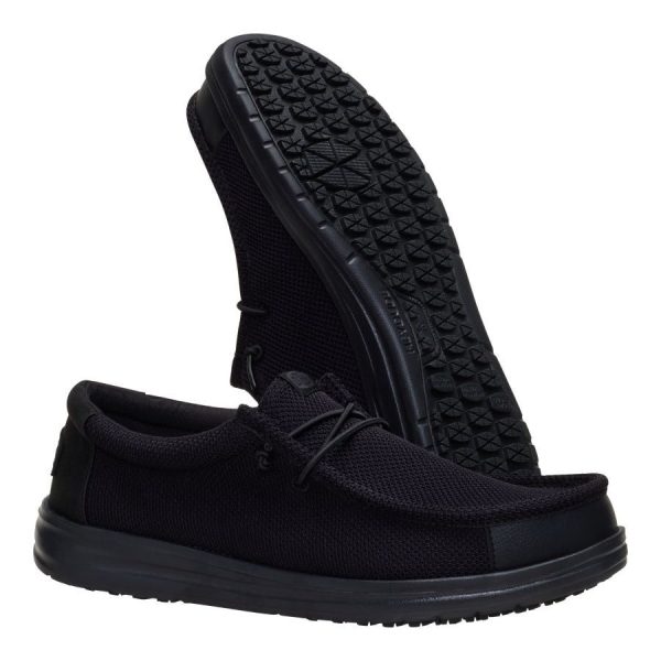 Wally Work CE Slip Resistant Wide - Black
